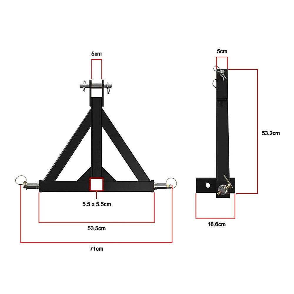 Heavy Duty Steel 3 Point 2