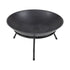 Iron Fire Bowl Traditional Log Fire Pit Outdoor Heating Camp Site Barbecue
