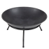 Iron Fire Bowl Traditional Log Fire Pit Outdoor Heating Camp Site Barbecue