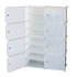 White Cube DIY Shoe Cabinet Rack Storage Portable Stackable Organiser Stand