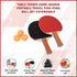 Portable Table Tennis Set with Extendable Net, 2 Paddles & 2 Ping Pong Balls
