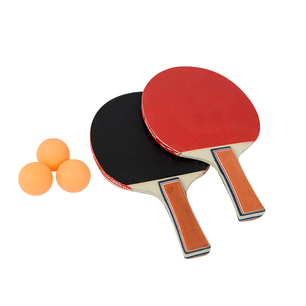 Portable Table Tennis Set with Extendable Net, 2 Paddles & 2 Ping Pong Balls