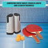 Portable Table Tennis Set with Extendable Net, 2 Paddles & 2 Ping Pong Balls