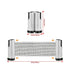 Portable Table Tennis Set with Extendable Net, 2 Paddles & 2 Ping Pong Balls