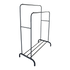 Heavy Metal Double Clothes Rail Hanging Rack Garment Display Stand Storage Shelf