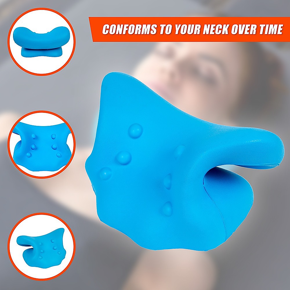 Neck Traction Pillow Rest Cloud Support Neck Stretcher