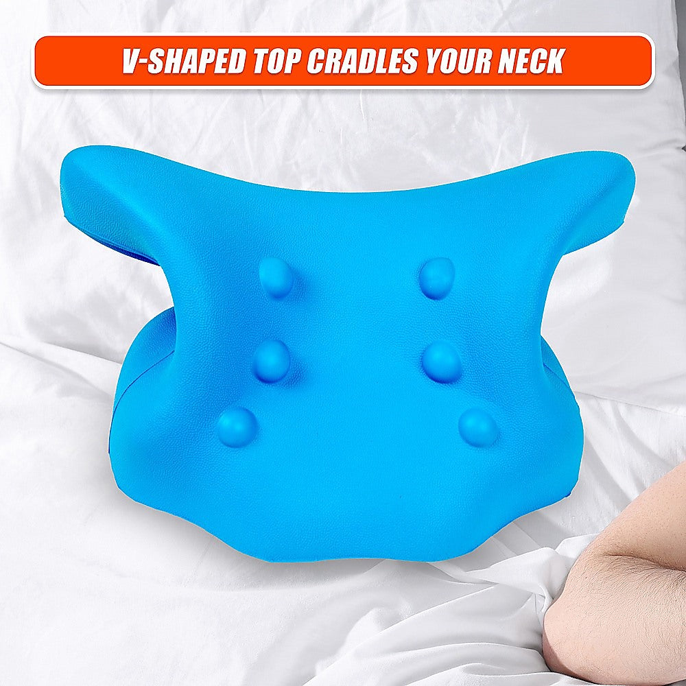 Neck Traction Pillow Rest Cloud Support Neck Stretcher