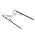 60" Bed Lift Hydraulic Mechanisms Kits For Space Saving Bed or Sofa Bed