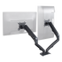 Dual Screen Gas-strut Monitor Stand Mount Desktop Bracket for LED/LC