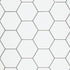 Tiles 3D Peel and Stick Wall Tile Hexagon White (30cm x 30cm x 10 sheets)