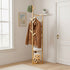Clothes Coat Rack Garment Stand Shelf Wooden Tree Hanger Bag Hat Hook Holder