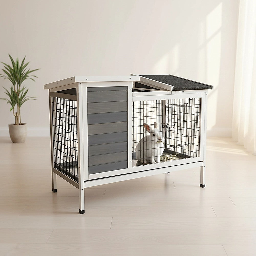 Rabbit Bunny Cage Hutch Pet Cages Enclosure