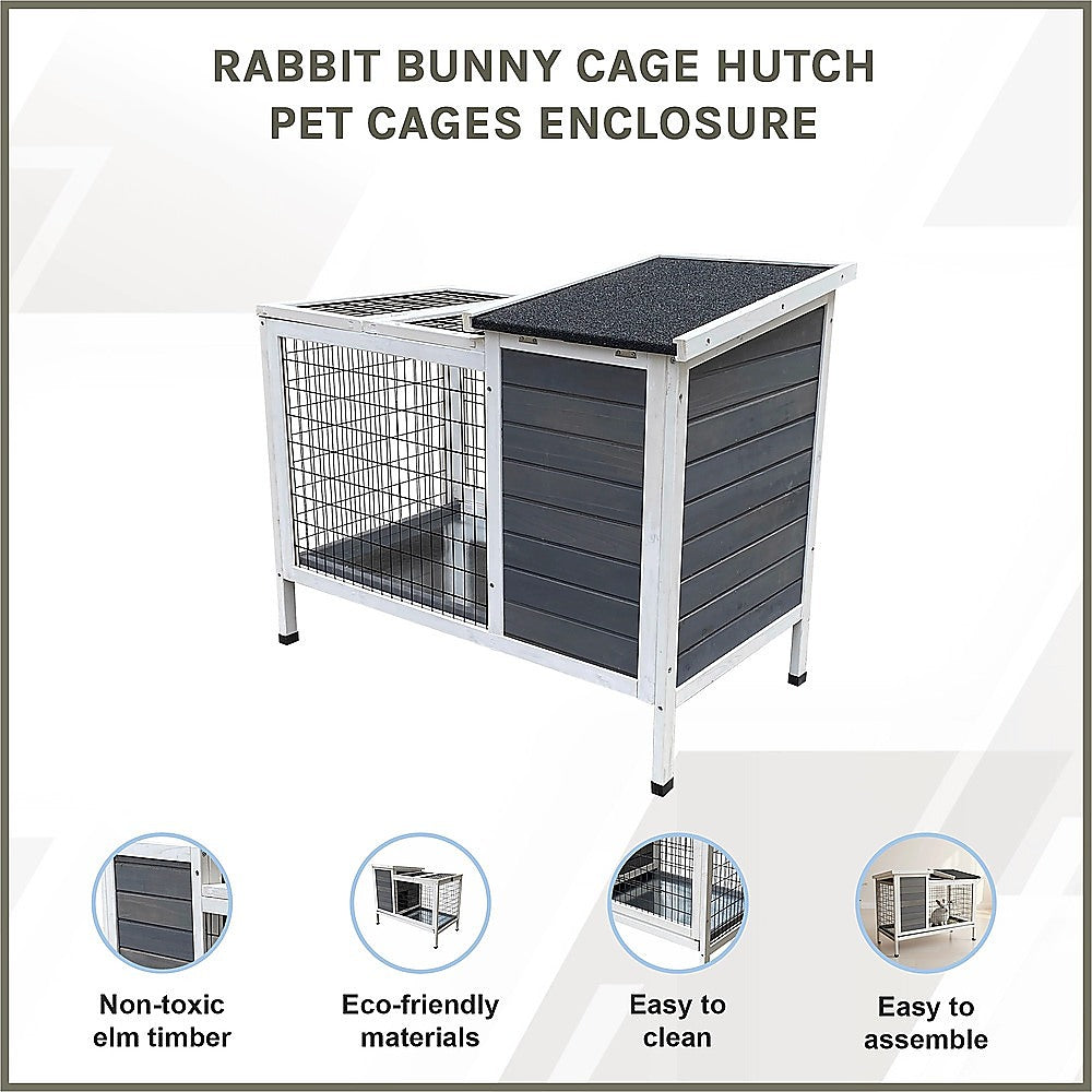 Rabbit Bunny Cage Hutch Pet Cages Enclosure