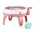DIY Knitting Machine Smart Weaving Knit Rotating Kids Toy Scarf Sock Hat Gift