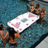 Big PVC Inflatable Beer Pong Raft Floating Pool Party Pong Game Table Lounge Toy