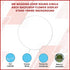 2M Wedding Hoop Round Circle Arch Backdrop Flower Display Stand Frame Background