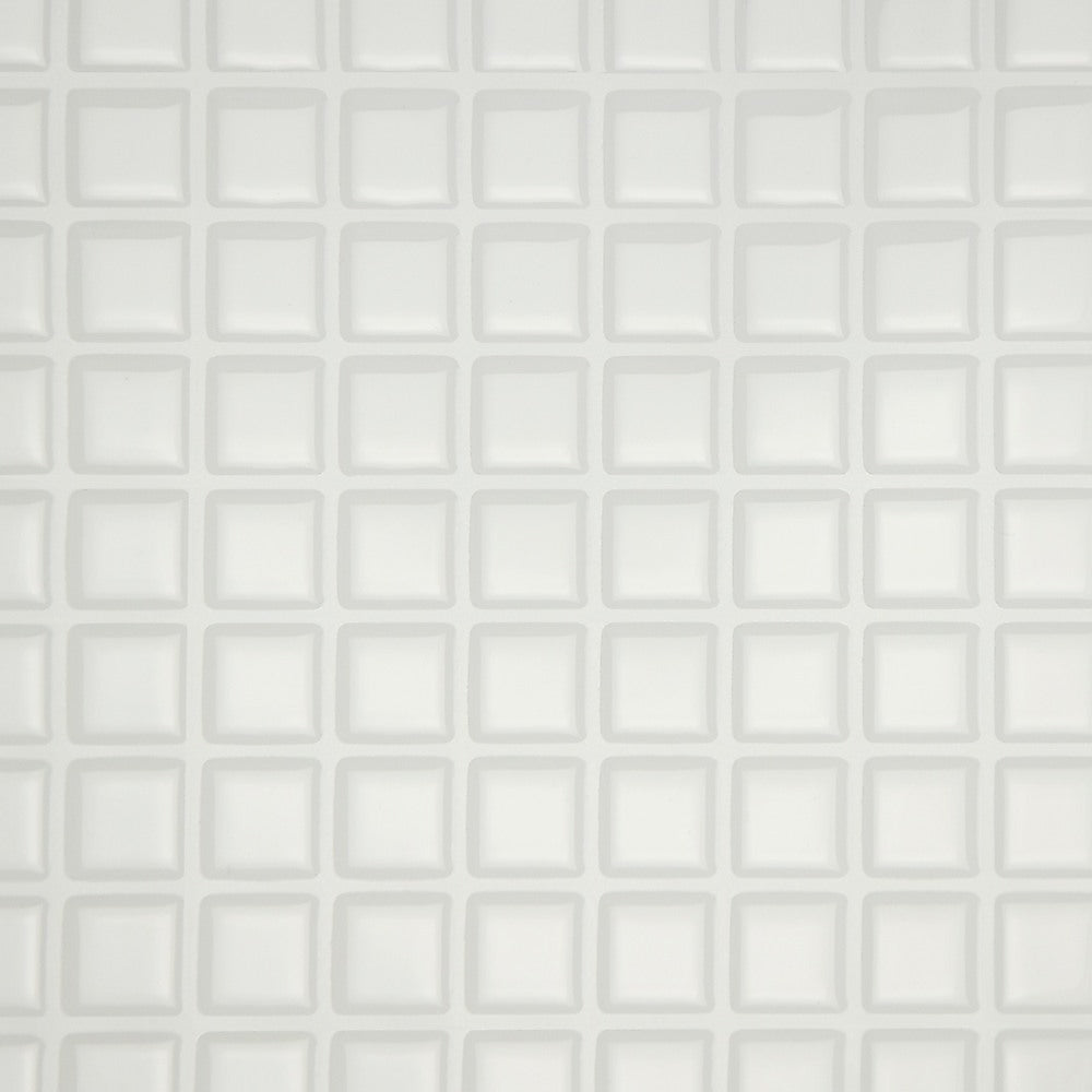 Tiles 3D Peel and Stick Wall Tile Stereoscopic Crystal White 10 Sheets