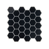 Tiles 3D Peel and Stick Wall Tile Hexagonal Mosaic Black 10 Sheets