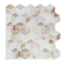 Tiles 3D Peel and Stick Wall Tile Shell Mosaic 10 Sheets