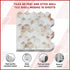 Tiles 3D Peel and Stick Wall Tile Shell Mosaic 10 Sheets