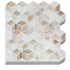 Tiles 3D Peel and Stick Wall Tile Shell Mosaic 10 Sheets