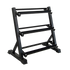 Dumbbell Rack Storage Stand Hex Weight Heavy Duty 3 Tier Wide Home Gym Fitness