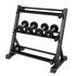 Dumbbell Rack Storage Stand Hex Weight Heavy Duty 3 Tier Wide Home Gym Fitness