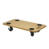 200kg Heavy Duty Hand Dolly Furniture Wooden Trolley Cart Moving Platform Mover