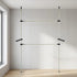 Heavy Duty Adjust Clothes Rail Storage Garment Shelf Hanging Display Stand Rack