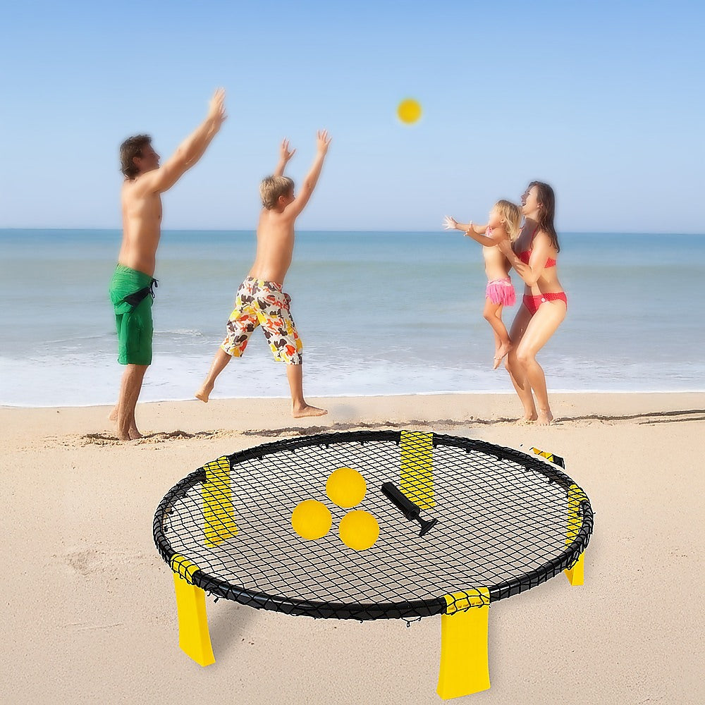 Mini Volleyball Set Outdoor Game Garden Beach Net Ball Kit Sport Toys