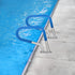 Swimming Pool Hand Rail Step Grab Rail 76.2x55.8cm with Drill Bit