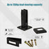 Balustrade Black Glass Clamp 304 Stainless Spigot Pool Fencing Fence