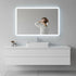 Della Francesca LED Bathroom Mirror 100x70cm Anti-Fog Dimmable Touch Wall Mirror