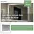 Della Francesca LED Bathroom Mirror 100x70cm Anti-Fog Dimmable Touch Wall Mirror