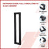 Entrance Door Pull Handle Matte Black 800mm