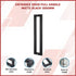 Entrance Door Pull Handle Matte Black 1200mm