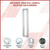 Entrance Door Pull Handle Brushed satin 800mm