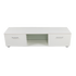 TV Cabinet Entertainment Unit Stand High Gloss Storage Shelf 140cm White