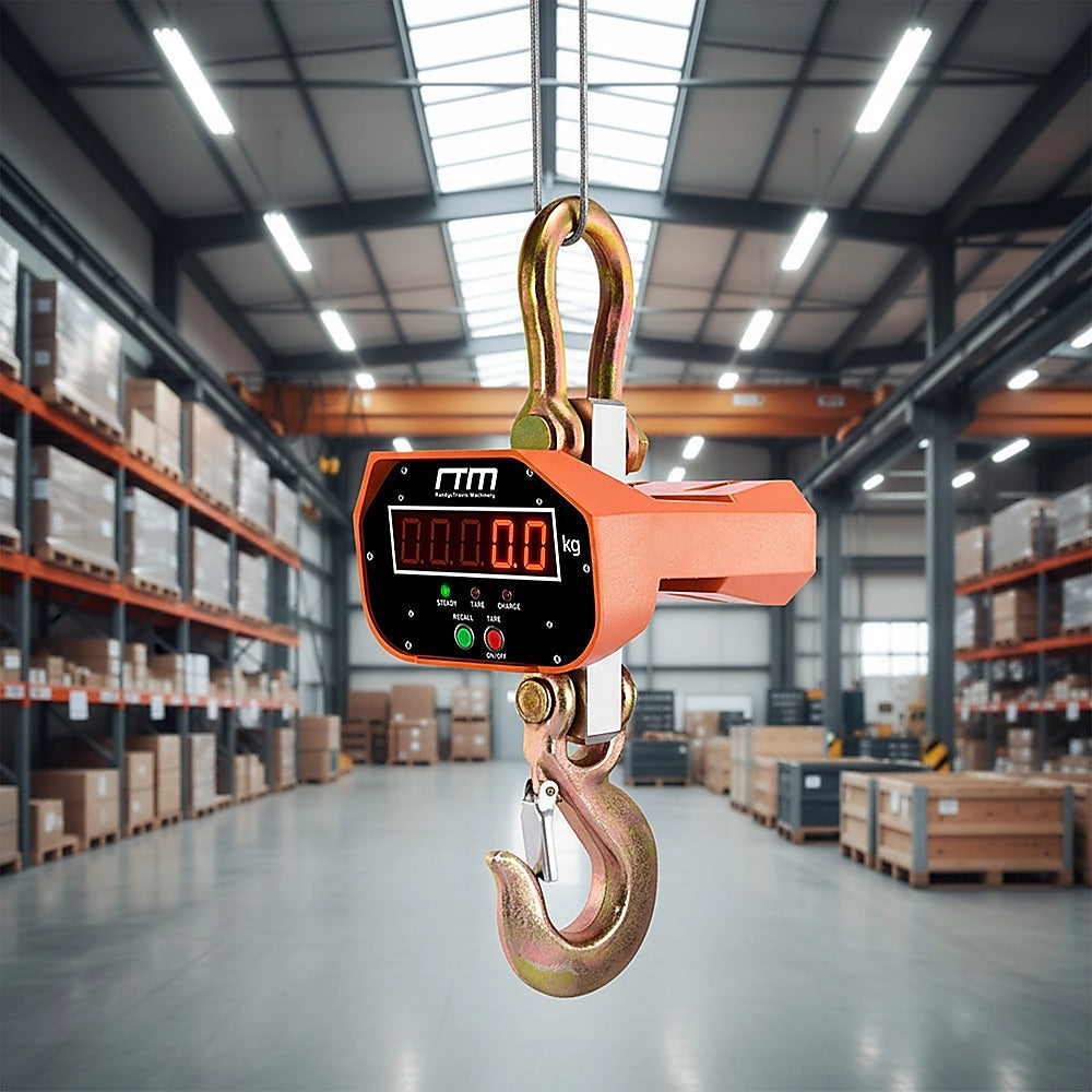 5000kg Electronic Crane Scales Industrial Hanging Digital Weight