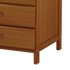 Bamboo Bedside Table Nightstand Storage Bedroom Sofa Side Stand