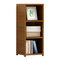 Bamboo Adjustable 3-Shelf Bookcase – Display Storage Rack Stand for Living Room, Bedroom, Office or Home Décor