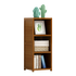 Bamboo Adjustable 3-Shelf Bookcase – Display Storage Rack Stand for Living Room, Bedroom, Office or Home Décor