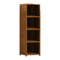 Bamboo 4-Shelf Bookcase – Adjustable Display Storage Rack Stand for Living Room, Bedroom, Office or Home Organisation
