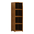 Bamboo 4-Shelf Bookcase – Adjustable Display Storage Rack Stand for Living Room, Bedroom, Office or Home Organisation