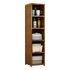 Bamboo Shelf Bookcase Display Storage Rack Stand Livingroom Bedroom