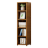 Bamboo Shelf Bookcase Display Storage Rack Stand Livingroom Bedroom
