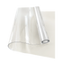 PVC Tablecloth Protector 107X213.4CM Clear Plastic Table Cloth Cover Transparent