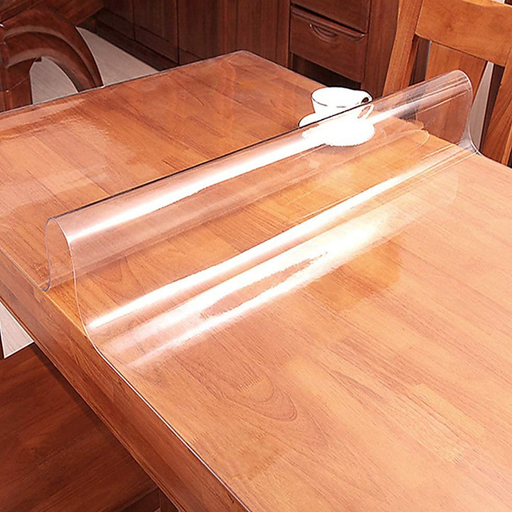 PVC Tablecloth Protector Table Cover Dining Table Cloth Plastic 2800x1170mm 2.0mm