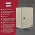 Carbon Steel Electrical Enclosure Box IP65 Wall Mount 400 x 300 x 200 mm