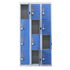 12-Door Locker for Office Gym Shed School Home Storage - 4-Digit Combination Lock